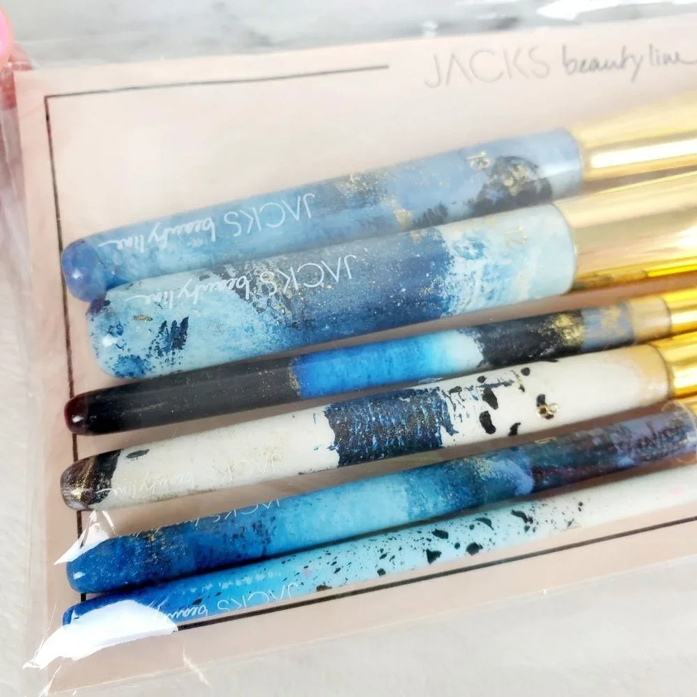 Designer JACKS beauty line Makeup Brush Starter Set Aqua‎